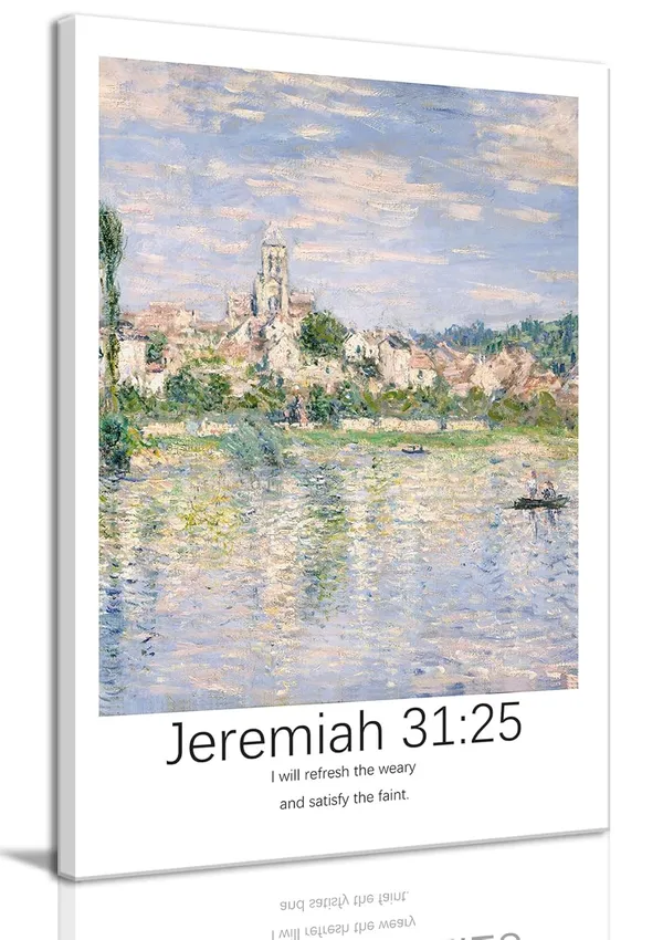 Multicolor_Christian_Scripture_Wall_Art_Jeremiah_31_Bible_Verse_Canvas_Poster_Paintings_Prints_Framed_Vintage_Nature_Landscape_Bible_Verse_Religious_Artwork_Pictures_Decor_|_For_Living_Room_Bedroom
