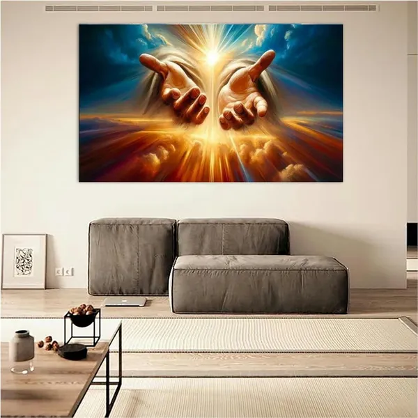 Multicolor_Framed_Jesus_Canvas_Wall_Art,_Jesus_Picture,_Christian_Posters_Print_Mural,_Bedroom,_Office,_Living_Room,_Cafe,_Bar,_Wall_Decoration,_Christian_Home_Decor_12x16inch