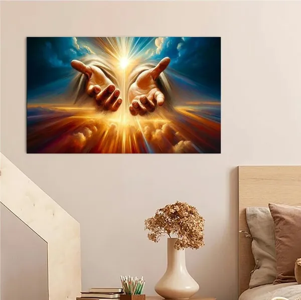 Multicolor_Framed_Jesus_Canvas_Wall_Art,_Jesus_Picture,_Christian_Posters_Print_Mural,_Bedroom,_Office,_Living_Room,_Cafe,_Bar,_Wall_Decoration,_Christian_Home_Decor_12x16inch