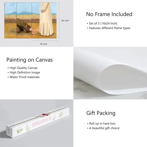Multicolor_Framed_Christian_Wall_Art_Triptych,_Landscape_Paintings_with_Mountain_View_(16x24_Inch,_Unframed)