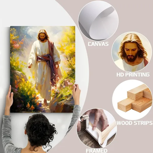 Multicolor_12_x_16_Canvas_Jesus_Painting,_Christian_Jesus_Wall_Art_Decor,_Framed_God_Hand_Print_Picture_and_Poster_|_For_Living_Room(Jesus06)
