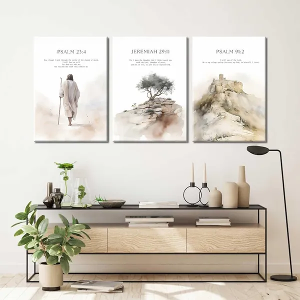 Multicolor_3Pcs_Framed_Jesus_Wall_Art_Christian_Bible_Verse_Canvas_Posters_Prints_Minimalist_Bible_Stories_Scripture_Wall_Decor_Pictures_Religious_Artwork_|_For_Living_Room_Bedroom_Church_Decoration