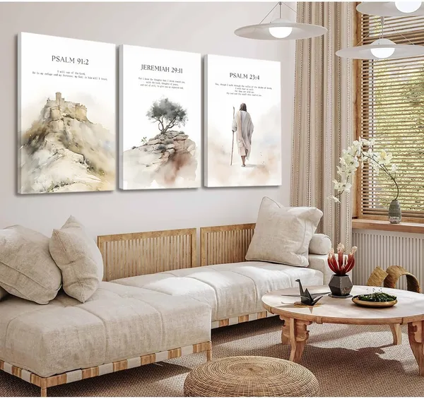 Multicolor_3Pcs_Framed_Jesus_Wall_Art_Christian_Bible_Verse_Canvas_Posters_Prints_Minimalist_Bible_Stories_Scripture_Wall_Decor_Pictures_Religious_Artwork_|_For_Living_Room_Bedroom_Church_Decoration