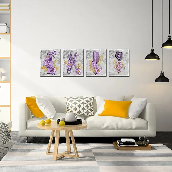 Multicolor_Hair_Salon_Wall_Art_Glam_Fashion_Haircut_Tools_with_Purple_Flower_Painting_Posters_on_Canvas_Trendy_Barbershop_Pictures_Artwork_Wall_Decor_Easy_to_Hang_Hairdresser_Gift