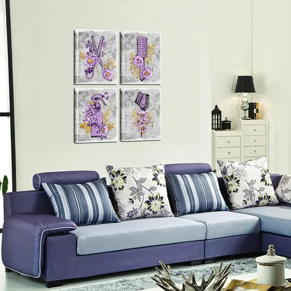 Multicolor_Hair_Salon_Wall_Art_Glam_Fashion_Haircut_Tools_with_Purple_Flower_Painting_Posters_on_Canvas_Trendy_Barbershop_Pictures_Artwork_Wall_Decor_Easy_to_Hang_Hairdresser_Gift