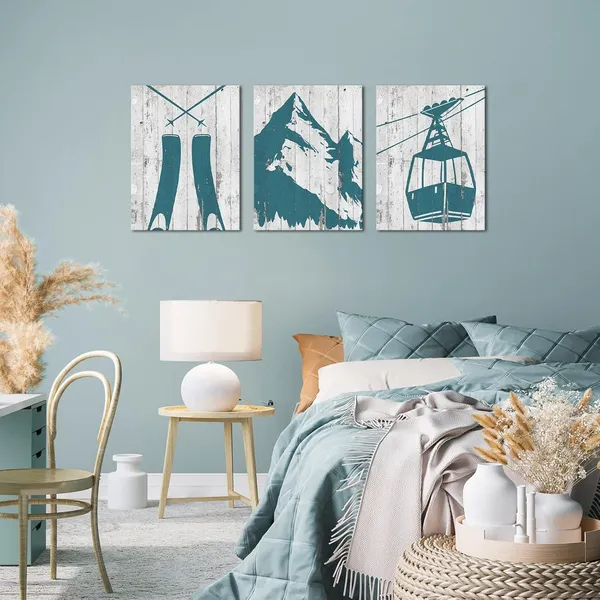 Multicolor_3_Piece_Ski_Canvas_Wall_Art_Ski_Lift_Abstract_Mountain_Painting_Winter_Sports_Poster_Vintage_Teal_Home_Bedroom_Living_Room_Decoration_Ready_to_Hang