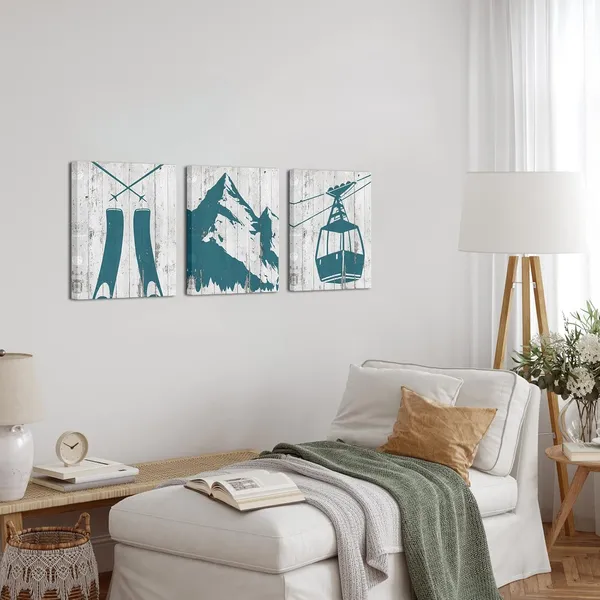 Multicolor_3_Piece_Ski_Canvas_Wall_Art_Ski_Lift_Abstract_Mountain_Painting_Winter_Sports_Poster_Vintage_Teal_Home_Bedroom_Living_Room_Decoration_Ready_to_Hang