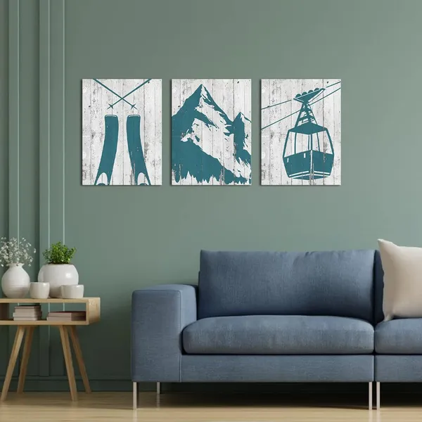 Multicolor_3_Piece_Ski_Canvas_Wall_Art_Ski_Lift_Abstract_Mountain_Painting_Winter_Sports_Poster_Vintage_Teal_Home_Bedroom_Living_Room_Decoration_Ready_to_Hang