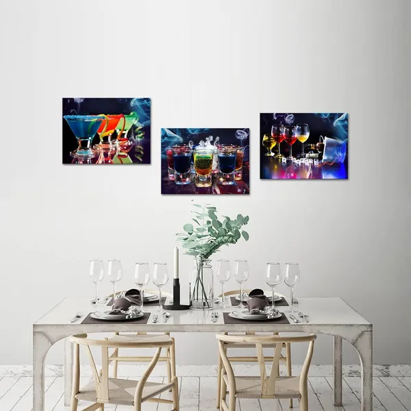 Multicolor_3_Piece_Cocktail_Canvas_Wall_Art_Colorful_Cocktails_Pictures_Posters_Painting_Print_|_For_Kitchen_Dining_Room_Decor_Still_Life_Artwork_Modern_Home_Restaurant_Bar_Decoration_(Small)