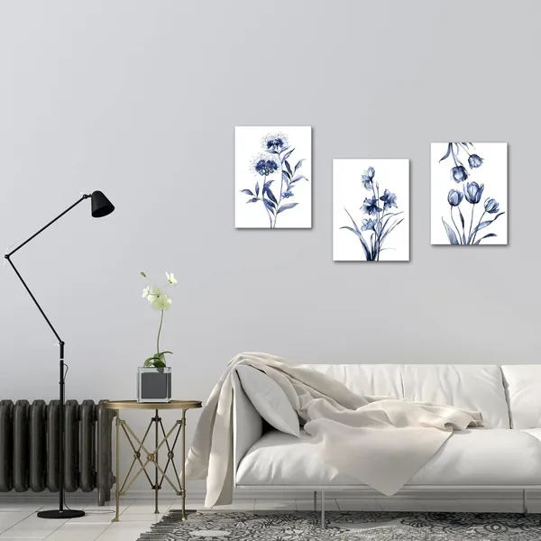 Blue_Blue_Flower_Canvas_Wall_Art_-_3_Piece_Botanical_Prints_|_For_Living_Room,_Bedroom,_Bathroom_Decor,_Floral_Pictures_Stretched_And_Framed_Modern_Artwork_|_For_Home_Decoration_-_12X16_Inches_Each