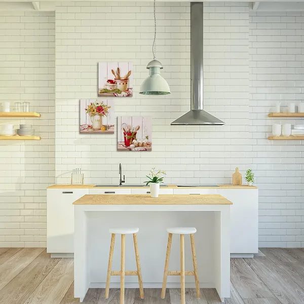 Red_3_Pieces_Canvas_Painting_Wall_Art_|_Fork_And_Spoon_Utensils_Picture_Printed_On_Canvas_Kitchen_Artwork_Gallery_Wrap_Ready_To_Hang_|_For_Restaurant_Bar_Decoration_Each_Size_12X12Inch_(Small)