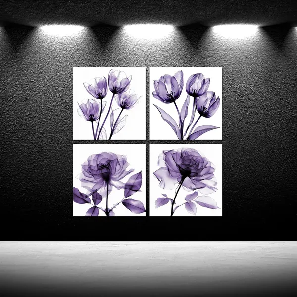 Purple_4Pcs_X-Ray_Purple_Flower_Wall_Art_Print_Set_-_Minimalist_Floral_Plants_Photography,_Glam_Relax_Posters,_12X12''_Each_|_For_Living_Room,_Bedroom,_Office_Decor_(Purple)