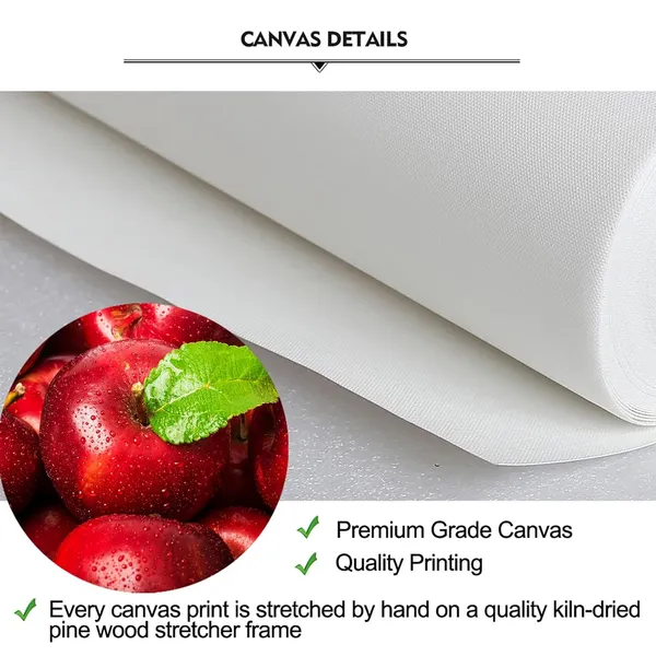 Multicolor_3_Pieces_12X16_Red_Apple_Picture_Wall_Art_-_Fresh_Fruits_Painting_Print_On_Canvas,_Framed_Food_Poster_Artwork_|_For_Home_Kitchen_Dining_Room_Decor