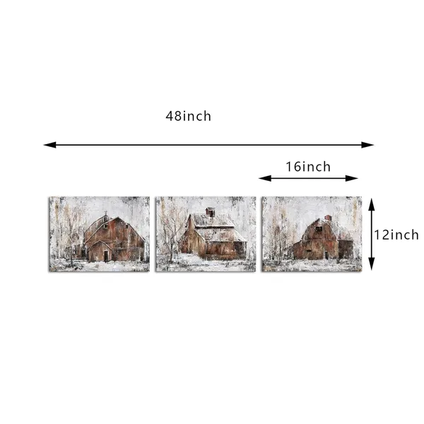 Rustic_Brown_Rustic_Farmhouse_Wall_Decor_Country_Wall_Art_Barn_Pictures_Framed_Artwork_|_For_Living_Room_Bedroom_Wall_Decor_3_Piece_(Rustic_Brown,_12X16Inchx3_Pieces)