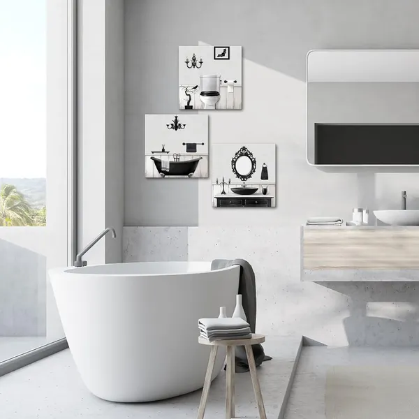 Grey_Gothic_Bathroom_Decor_Goth_Bathroom_Wall_Art_Framed_Ready_To_Hang_12X12Inchx3Pieces_(Grey)