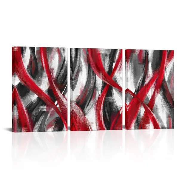 Red_Red_Abstract_Geometric_Wall_Art_Abstract_Red_Lines_Painting,_Framed_Canvas_Wall_Art_(Red,_16X24_Inch_X_3_Pieces)