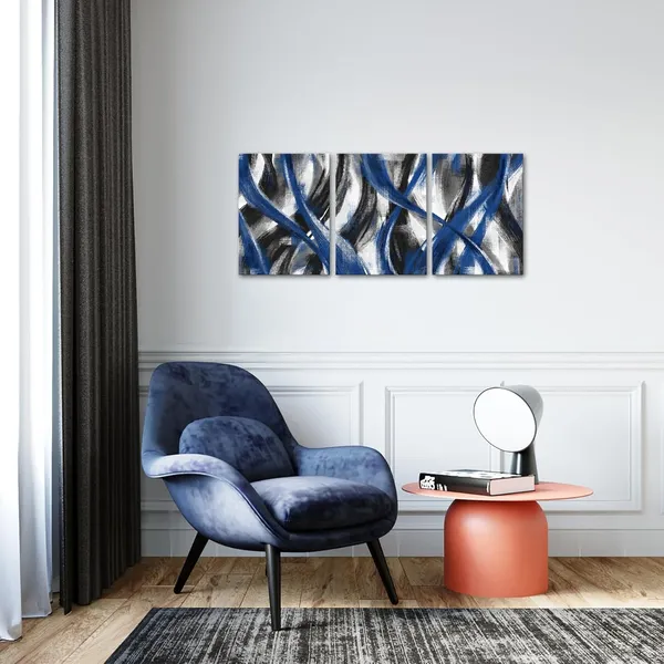 Blue_Blue_Abstract_Geometric_Wall_Art_Abstract_Blue_Lines_Painting,_Framed_Canvas_Wall_Art_(Blue,_12X16_Inch_X_3_Pieces)