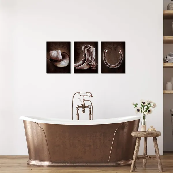 Brown_Cowboy_Decor_Canvas_Wall_Art_Western_Decor_Painting_Framed_Canvas_Prints_Living_Room_Bedroom_Decoration_(Small)