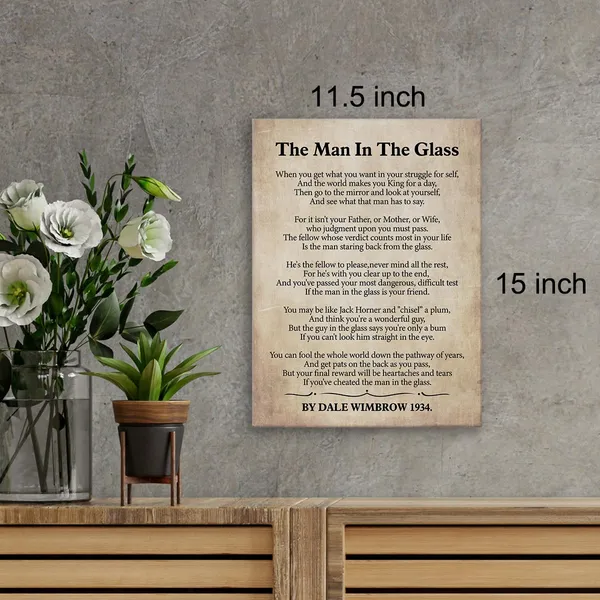 Multicolor_The_Man_In_The_Glass_Poem_Print_Canvas_Wall_Art_Home_Decor_When_You_Get_What_You_Want_In_Your_Struggle_|_For_Self_Painting_Ready_To_Hang_12_X_16_Canvas_Poster_Framed