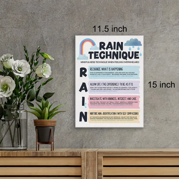 Multicolor_Mental_Health_Wall_Art_Canvas_Painting_Therapist_Print_Framed_Mindfulness_Canvas_Sign_|_For_Therapy_Office_School_Counselor_Office_Decor_(12_X_16_Inch)