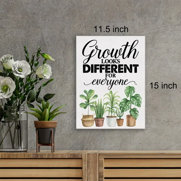 Multicolor_Growth_Mindset_Wall_Art_Canvas_Painting_Print_Framed_Growth_Looks_Different_|_For_Everyone_Canvas_Poster_Sign_|_For_School_Counselor_Office_Classroom_Home_Decor_(12_X_16_Inch)
