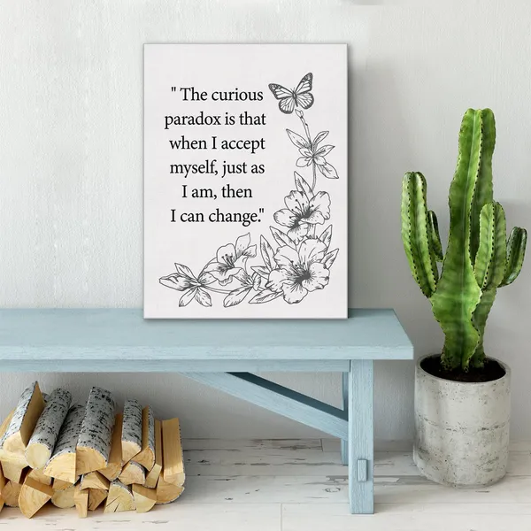 Multicolor_Zauly_Positive_Mental_Health_Therapy_Office_Wall_Art_Canvas_Painting_Print_Framed_Poster_Canvas_Poster_Sign_|_For_Psychologist_Office_Home_Decor_(12_X_16_Inch)