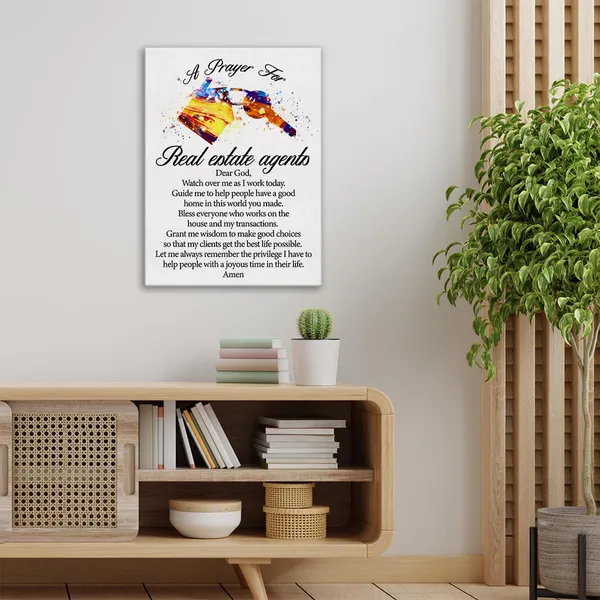 Multicolor_A_Real_Estate_Agent'S_Prayer_Canvas_Home_Wall_Art_Decor_Real_Estate_Agents_Gift_Painting_Ready_To_Hang_12_X_16_Poster_Framed
