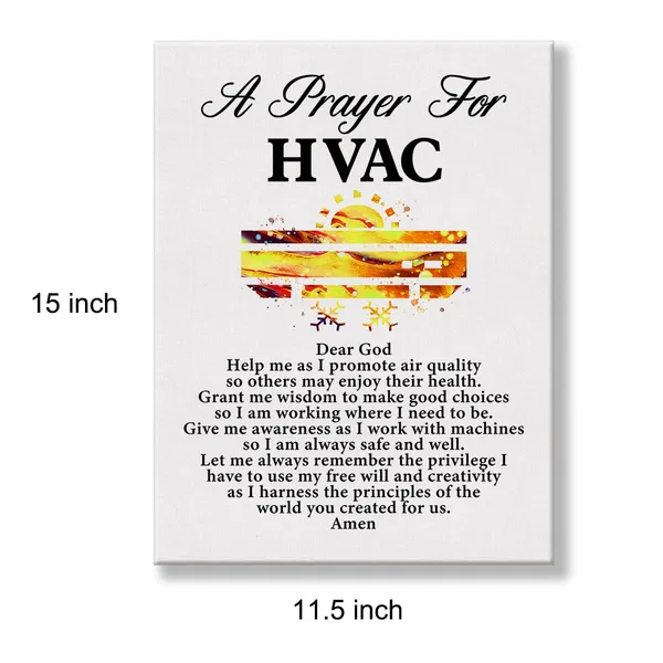 Multicolor_A_Hvac'S_Prayer_Quote_Poster_Canvas_Wall_Art_|_For_Office_Home_Decor_-_Heating_Ventilation_Air_Conditioning_Canvas_Print_Wall_Art_Painting_Ready_To_Hang_Gifts_-_Easel_&_Hanging_Hook_12_X_16_Inch