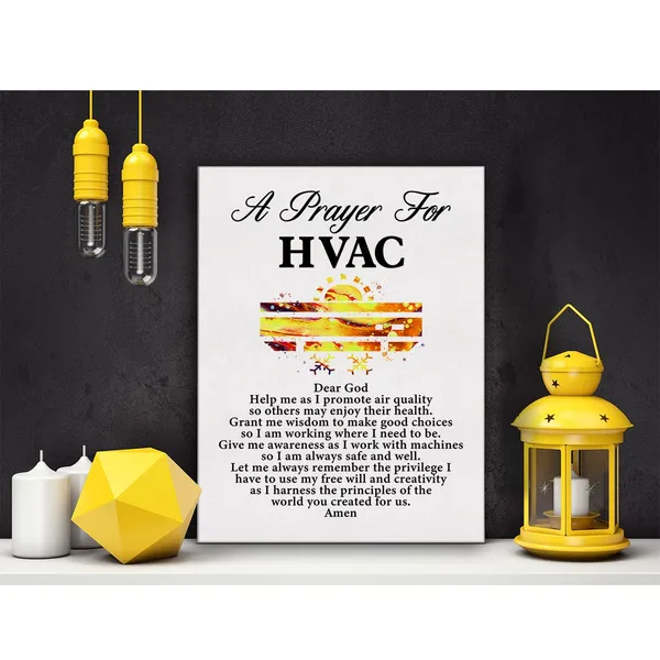 Multicolor_A_Hvac'S_Prayer_Quote_Poster_Canvas_Wall_Art_|_For_Office_Home_Decor_-_Heating_Ventilation_Air_Conditioning_Canvas_Print_Wall_Art_Painting_Ready_To_Hang_Gifts_-_Easel_&_Hanging_Hook_12_X_16_Inch
