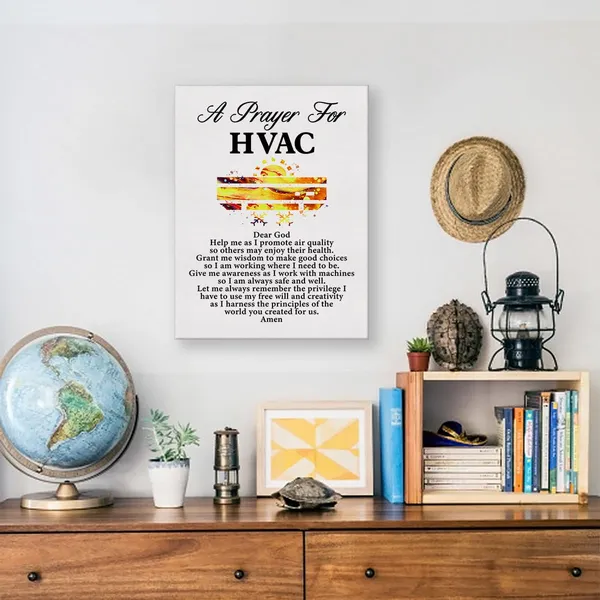Multicolor_A_Hvac'S_Prayer_Quote_Poster_Canvas_Wall_Art_|_For_Office_Home_Decor_-_Heating_Ventilation_Air_Conditioning_Canvas_Print_Wall_Art_Painting_Ready_To_Hang_Gifts_-_Easel_&_Hanging_Hook_12_X_16_Inch