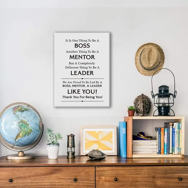 Multicolor_Funny_Boss_Thank_You_Gift_It_Is_One_Thing_To_Be_A_Boss_Sign_Poster_Canvas_Wall_Art_Painting_Ready_To_Hang_|_For_Home/Bedroom/Living_Room_Decor_-_Boss_Appreciation_Canvas_Wall_Art_Gifts_|_For_Birthday_Christmas_Boss_Leaving_-_Easel_&_Hanging_Hook_12_X_16_Inch