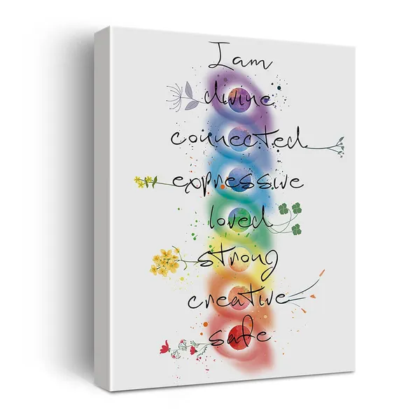 Multicolor_Chakra_Meditation_Yoga_Poster_Canvas_Wall_Art_|_For_Homebedroommeditation_Studioyoga_Studio_Decor_Yoga_Buddhist_Art_Canvas_Print_Wall_Art_Painting_Ready_To_Hang_Spiritual_Gifts_Easel_&_Hanging
