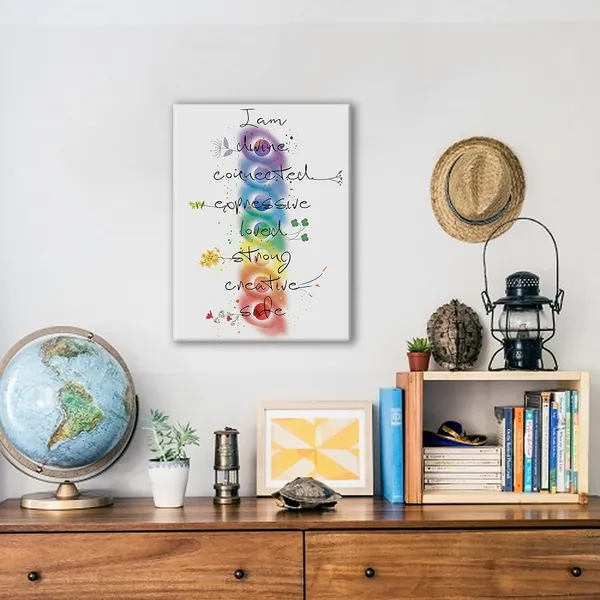 Multicolor_Chakra_Meditation_Yoga_Poster_Canvas_Wall_Art_|_For_Homebedroommeditation_Studioyoga_Studio_Decor_Yoga_Buddhist_Art_Canvas_Print_Wall_Art_Painting_Ready_To_Hang_Spiritual_Gifts_Easel_&_Hanging