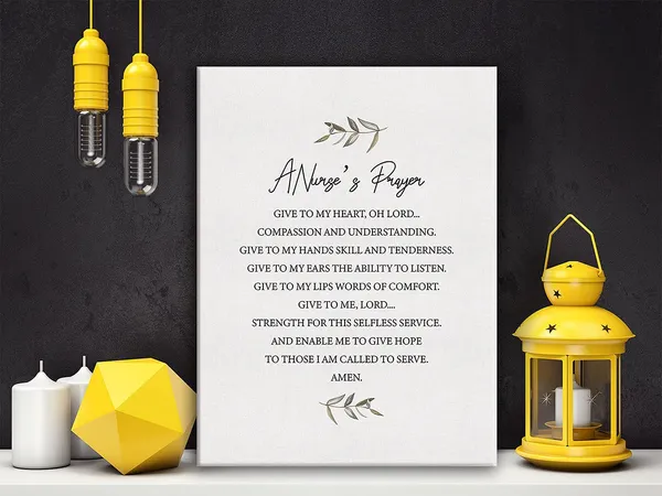 Multicolor_Nurse_Gifts_|_For_Women_Men_Frame,_A_Nurse'S_Prayer_Poster_Canvas_Wall_Art_Painting_Ready_To_Hang_|_For_Home/Office/Living_Room_Decor_-_Nurse_Graduation_Gifts_Healthcare_Gift_-_Easel_&_Hanging_Hook_11.5X15_Inch