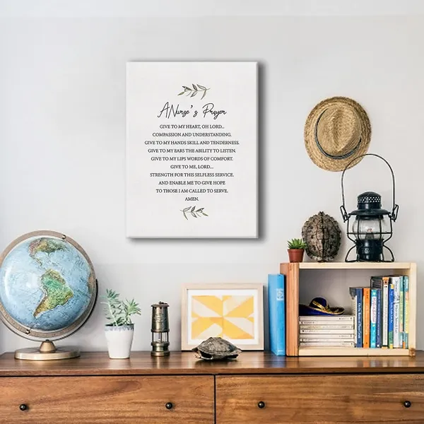 Multicolor_Nurse_Gifts_|_For_Women_Men_Frame,_A_Nurse'S_Prayer_Poster_Canvas_Wall_Art_Painting_Ready_To_Hang_|_For_Home/Office/Living_Room_Decor_-_Nurse_Graduation_Gifts_Healthcare_Gift_-_Easel_&_Hanging_Hook_11.5X15_Inch