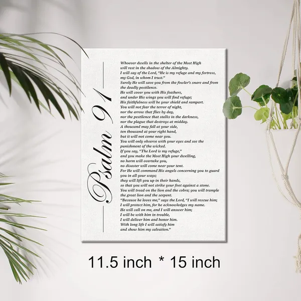 Multicolor_Christian_Canvas_Wall_Art_Motivational_Psalm_91_He_Who_Dwells_In_The_Secret_Place_Canvas_Print_Positive_Scripture_Canvas_Painting_Office_Home_Wall_Decor_Framed_Gift_12_X_16_Inch