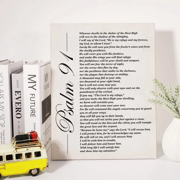 Multicolor_Christian_Canvas_Wall_Art_Motivational_Psalm_91_He_Who_Dwells_In_The_Secret_Place_Canvas_Print_Positive_Scripture_Canvas_Painting_Office_Home_Wall_Decor_Framed_Gift_12_X_16_Inch