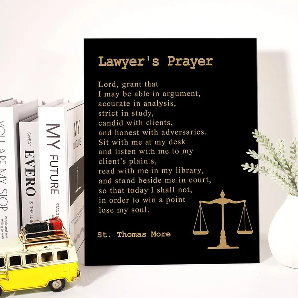 Multicolor_Inspirational_Canvas_Wall_Art_Motivational_Lawyer'S_Prayer_Quote_Canvas_Print_Positive_Painting_Office_Home_Wall_Decor_Framed_Lawyers_Gift_12_X_16_Inch