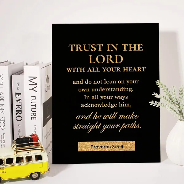 Multicolor_Christian_Gold_Foil_Canvas_Wall_Art_Motivational_Trust_In_The_Lord_Print_Framed_Canvas_Painting_Artwork_Home_Decor_Gifts_12_X_16_Inch