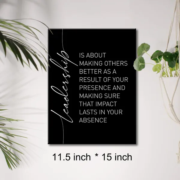 Black_Leadership_Quote_Canvas_Wall_Art_Motivational_Leadership_Canvas_Print_Painting_Office_Home_Wall_Decor_Framed_Leader_Teacher_Boss_Gift_12_X_16_Inches_???Black)