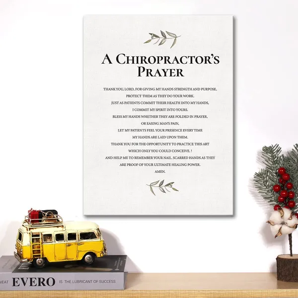 Multicolor_Inspirational_Quote_Canvas_Wall_Art_A_Chiropractor'S_Prayer_Canvas_Print_Positive_Chiropractor_Painting_Clinic_Office_Home_Wall_Decor_Framed_Gift_12_X_16_Inch