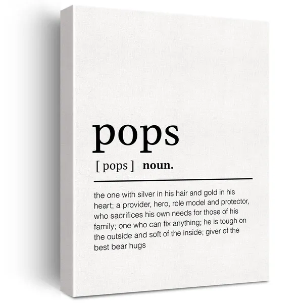Multicolor_Pops_Gift_Canvas_Wall_Art_Motivational_Pops_Definition_Canvas_Print_Positive_Canvas_Painting_Home_Office_Wall_Decor_Framed_Grandpa_Gift_12_X_16_Inch