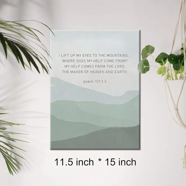 Multicolor_Christian_Canvas_Wall_Art_Motivational_I_Lift_Up_My_Eyes_To_The_Mountains_Canvas_Print_Positive_Scripture_Bible_Verse_Painting_Home_Wall_Decor_Framed_12_X_16_Inch
