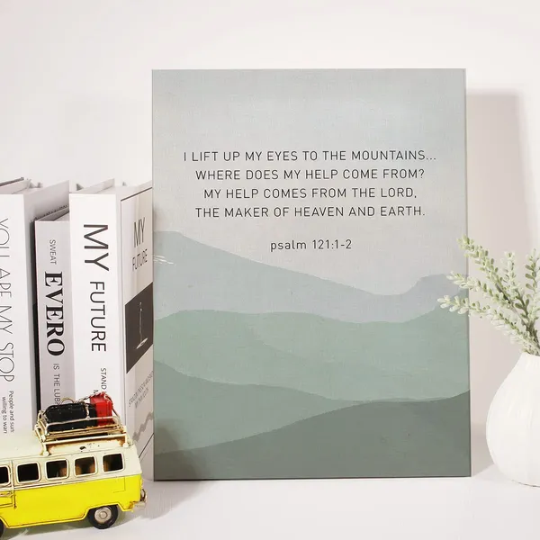 Multicolor_Christian_Canvas_Wall_Art_Motivational_I_Lift_Up_My_Eyes_To_The_Mountains_Canvas_Print_Positive_Scripture_Bible_Verse_Painting_Home_Wall_Decor_Framed_12_X_16_Inch