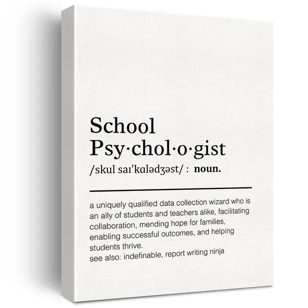 Multicolor_School_Psychologist_Canvas_Wall_Art_Motivational_School_Psychologist_Definition_Canvas_Print_Positive_Canvas_Painting_Home_Office_Wall_Decor_Framed_Appreciation_Thank_You_Gift_12_X_16_Inch