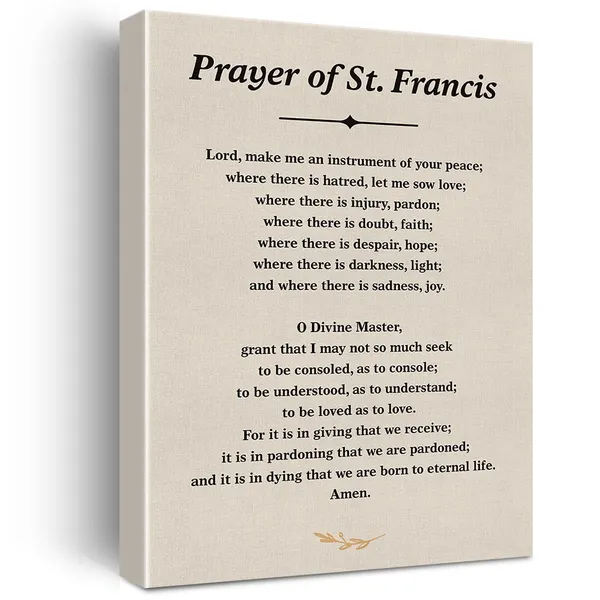 Multicolor_Inspirational_Scripture_Quote_Canvas_Wall_Art_Prayer_Of_Saint_Francis_Canvas_Print_Positive_Painting_Wall_Decor_Framed_Christian_Gift_12_X_16_Inch