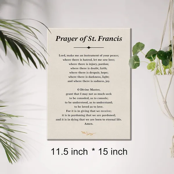 Multicolor_Inspirational_Scripture_Quote_Canvas_Wall_Art_Prayer_Of_Saint_Francis_Canvas_Print_Positive_Painting_Wall_Decor_Framed_Christian_Gift_12_X_16_Inch