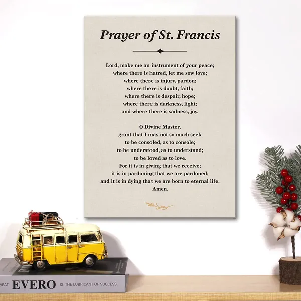 Multicolor_Inspirational_Scripture_Quote_Canvas_Wall_Art_Prayer_Of_Saint_Francis_Canvas_Print_Positive_Painting_Wall_Decor_Framed_Christian_Gift_12_X_16_Inch