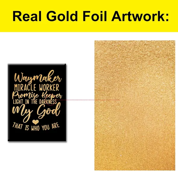 Multicolor_Waymaker_Gold_Foil_Canvas_Wall_Art_Positive_Christian_Bible_Verse_Quote_Print_Framed_Canvas_Painting_Artwork_Home_Decor_Gifts_12_X_16_Inch