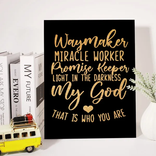 Multicolor_Waymaker_Gold_Foil_Canvas_Wall_Art_Positive_Christian_Bible_Verse_Quote_Print_Framed_Canvas_Painting_Artwork_Home_Decor_Gifts_12_X_16_Inch